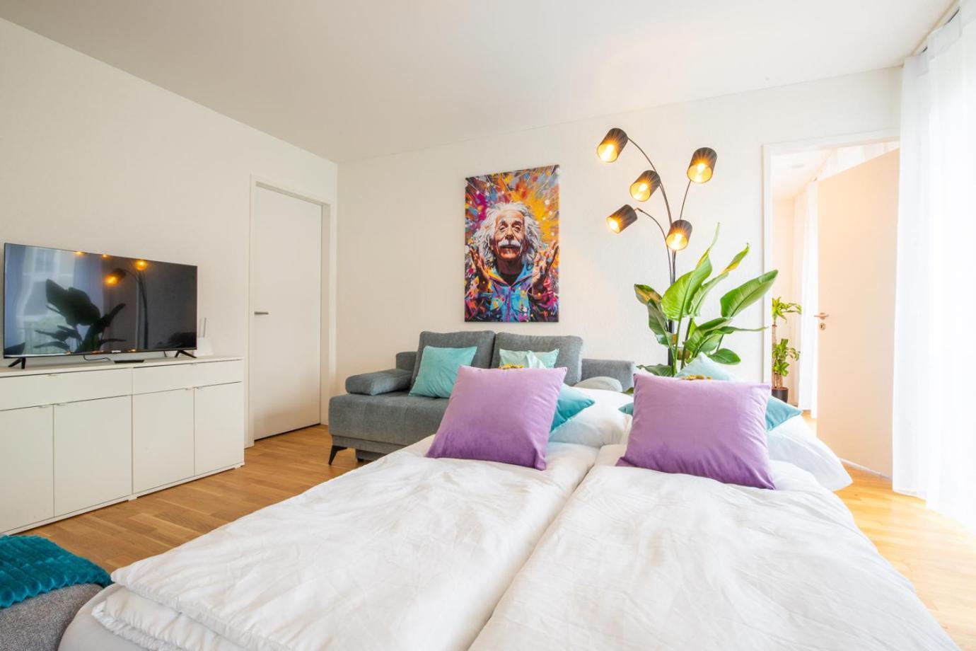 Special Einstein Iiv Apartment, Messe Kleinbasel 10-Star Buitenkant foto