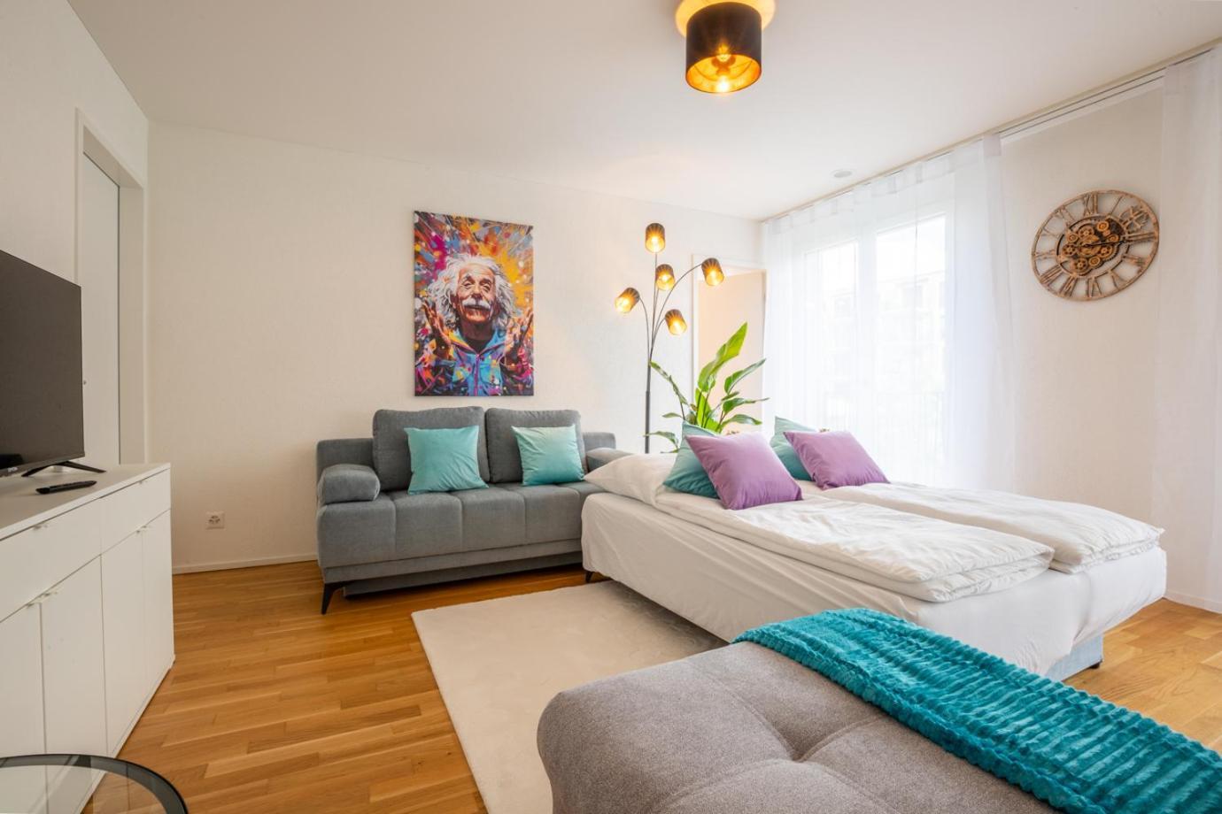 Special Einstein Iiv Apartment, Messe Kleinbasel 10-Star Buitenkant foto